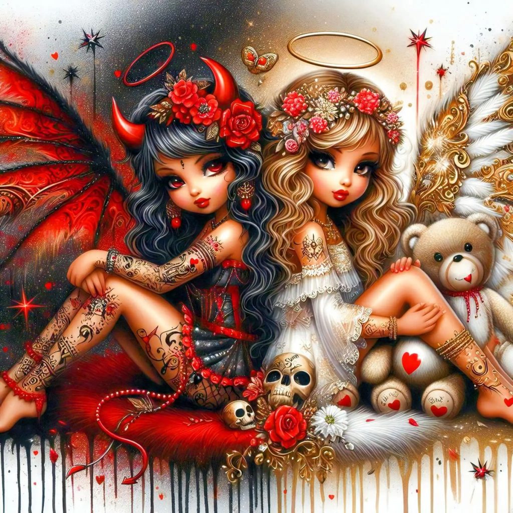 Heaven And Hell Are But A Heart Beat Upon Bloody Strings